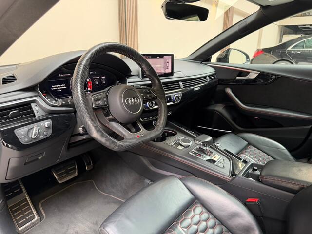Audi RS5 A5 Sportback 2.9 TFSI quattro|Pano|B&O|Memory|HUD|Massage| Massagestoelen|Sportstoelen|360camera|