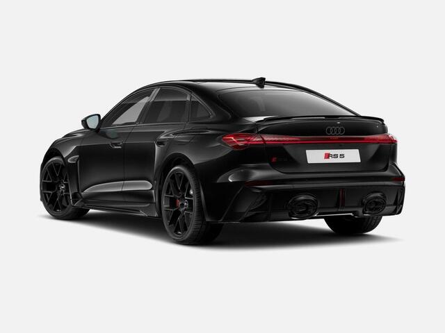 Audi RS5 Limousine e-hybrid 470 kW 639 PK · RS sportuitlaat · Topsnelheid 270 km/h · Head-up display · Panoramadak