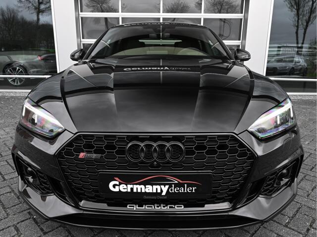 Audi RS5 Sportback 2.9TFSI 450pk Quattro Black optic RS-Zetels Milltek Pano B&O Head-Up 360-Camera 20-Inch Keyless ACC VOL!