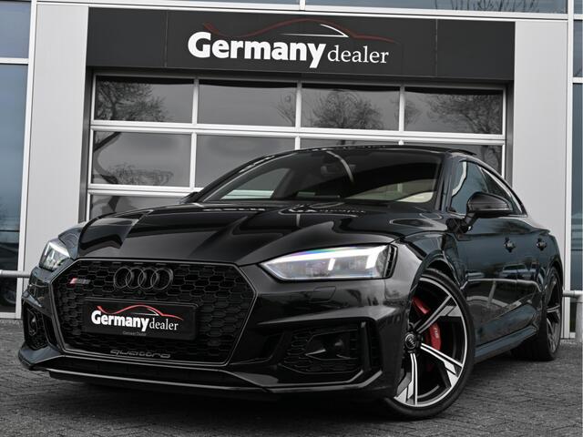 Audi RS5 Sportback 2.9TFSI 450pk Quattro Black optic RS-Zetels Milltek Pano B&O Head-Up 360-Camera 20-Inch Keyless ACC VOL!