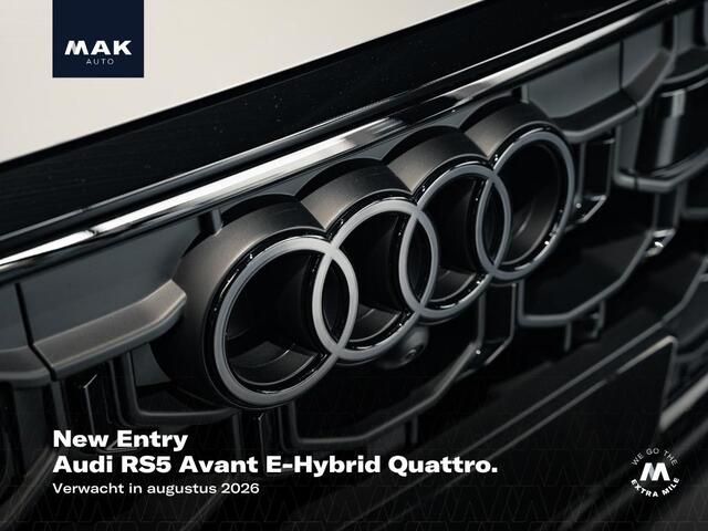 Audi RS5 Avant E-Hybrid Quattro , carbon extr., ceramic, sportpakket, pano, B&O, HUD, 285km/h, OLED, ACC, privacy