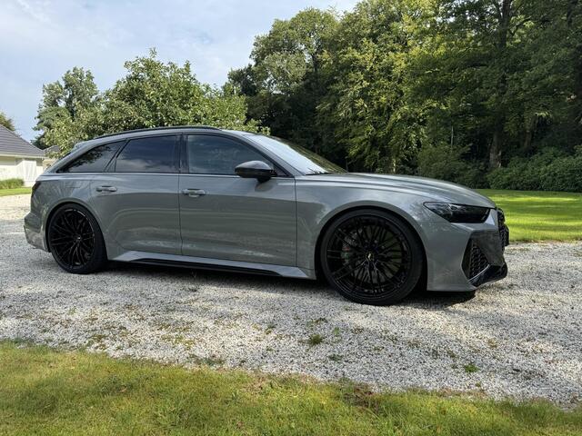 Audi RS6 A6 Avant TFSI quattro 750pk JD | Dynamic+ pack | B&O High | Carbon | Keramisch | Abt onderstel | Volleder + Alc | Panodak | SoftClose | Stoelkoeling | HUD | Standkachel | Xpel | Etc.. etc..