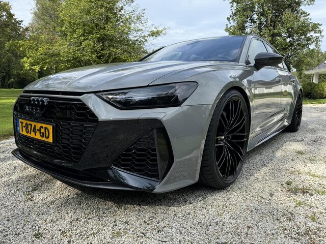 Audi RS6 A6 Avant TFSI quattro 750pk JD | Dynamic+ pack | B&O High | Carbon | Keramisch | Abt onderstel | Volleder + Alc | Panodak | SoftClose | Stoelkoeling | HUD | Standkachel | Xpel | Etc.. etc..