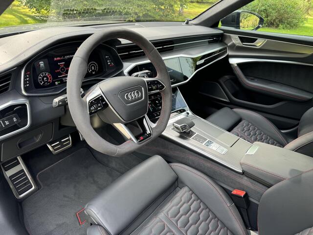 Audi RS6 A6 Avant TFSI quattro 750pk JD | Dynamic+ pack | B&O High | Carbon | Keramisch | Abt onderstel | Volleder + Alc | Panodak | SoftClose | Stoelkoeling | HUD | Standkachel | Xpel | Etc.. etc..