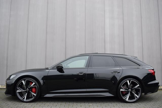 Audi RS6 Avant 600PK Quattro Dynamic Plus | B&O 3D | Carbon | RS Zetels | Keramisch | Softclose | Panoramadak | Dealer Onderhouden!!