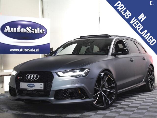 Audi RS6 Avant 4.0 TFSI Quattro Performance EXPORT! PANO KERAMIC MATRIX HUD CARPLAY '18