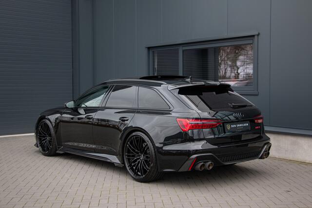 Audi RS6 Avant RS6-S ABT 700PK | Keramische | ACC | 360 Cam | Head up | B&O | Stoelventilatie | Lane & Side Assist | Dynamic+ 305km/h| Laser | Achterasbesturing | Laser | Stuurverwarming | Memory | Garagedeuropener | Apple & Android Carplay | HR 22"| ABT Sportuitl