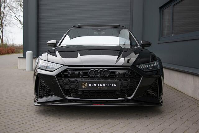 Audi RS6 Avant RS6-S ABT 700PK | Keramische | ACC | 360 Cam | Head up | B&O | Stoelventilatie | Lane & Side Assist | Dynamic+ 305km/h| Laser | Achterasbesturing | Laser | Stuurverwarming | Memory | Garagedeuropener | Apple & Android Carplay | HR 22"| ABT Sportuitl
