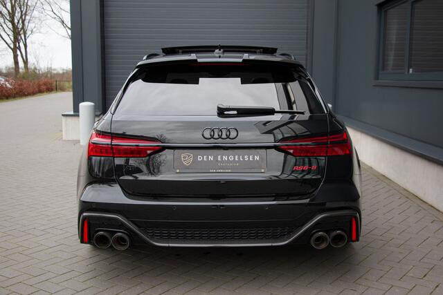 Audi RS6 Avant RS6-S ABT 700PK | Keramische | ACC | 360 Cam | Head up | B&O | Stoelventilatie | Lane & Side Assist | Dynamic+ 305km/h| Laser | Achterasbesturing | Laser | Stuurverwarming | Memory | Garagedeuropener | Apple & Android Carplay | HR 22"| ABT Sportuitl
