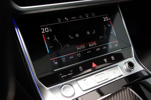 Audi RS6 Avant RS6-S ABT 700PK | Keramische | ACC | 360 Cam | Head up | B&O | Stoelventilatie | Lane & Side Assist | Dynamic+ 305km/h| Laser | Achterasbesturing | Laser | Stuurverwarming | Memory | Garagedeuropener | Apple & Android Carplay | HR 22"| ABT Sportuitl
