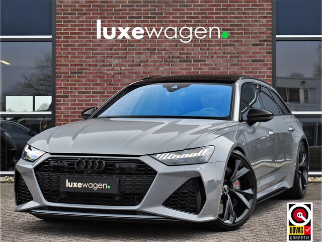 Audi RS6 Avant 4.0 TFSI quattro DynPlus Pano Nardo Design Sportuitlaat HUD ACC 22"