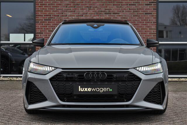 Audi RS6 Avant 4.0 TFSI quattro DynPlus Pano Nardo Design Sportuitlaat HUD ACC 22"
