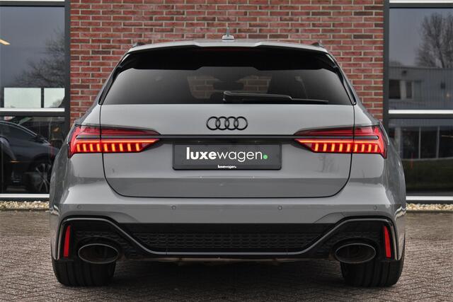 Audi RS6 Avant 4.0 TFSI quattro DynPlus Pano Nardo Design Sportuitlaat HUD ACC 22"