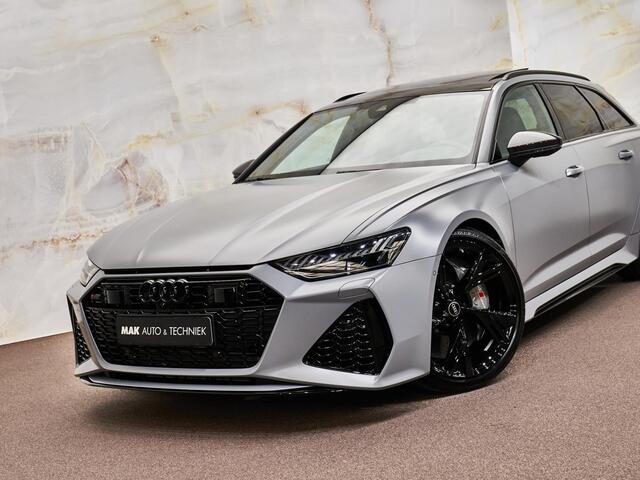 Audi RS6 Avant 4.0 TFSI Quattro, Mateffect, Dynamic+, carbon, ceramic, pano, HUD, Laser, luchtv., B&O, sp.uitlaat, keyless, ACC, 22'', NP252k