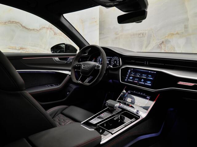 Audi RS6 Avant 4.0 TFSI Quattro, Mateffect, Dynamic+, carbon, ceramic, pano, HUD, Laser, luchtv., B&O, sp.uitlaat, keyless, ACC, 22'', NP252k