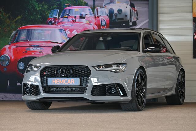 Audi RS6 A6 Avant 4.0 TFSI quattro performance Pro Line Plus Nieuwprijs 196.545 EURO Keramische remmen /
