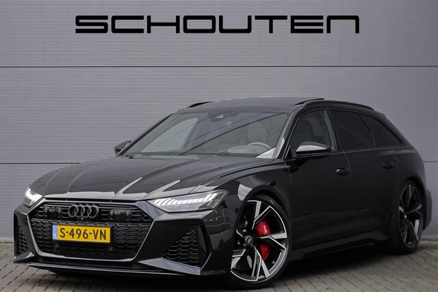 Audi RS6 Avant TFSI Quattro Dynamic+ Pano B&O Keramisch ACC HUD Stoelventilatie Alcantara Hemel