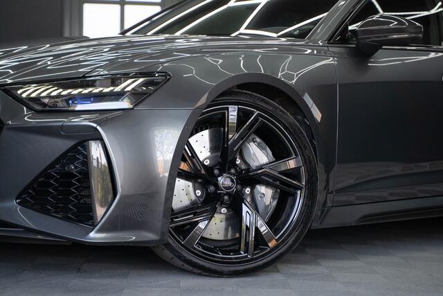 Audi RS6 A6 Avant TFSI quattro / Keramisch / B&O Adv./ Milltek / Pano / Carbon / Softcl. / 360 cam / Luchtv. / Garantie / Vol optie