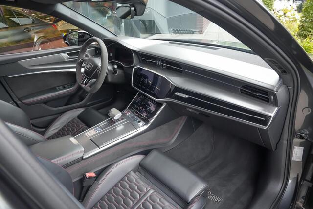 Audi RS6 Avant 600pk TFSI quattro |dealer onderhouden|dynamic ride control|panoramadak|meesturende achteras|B&O|Apple Carplay|360 camera|Matrix LED|22" lichtmetalen velgen|