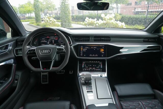 Audi RS6 Avant 600pk TFSI quattro |dealer onderhouden|dynamic ride control|panoramadak|meesturende achteras|B&O|Apple Carplay|360 camera|Matrix LED|22" lichtmetalen velgen|