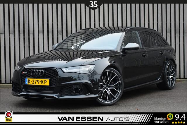 Audi RS6 A6 Avant 4.0 TFSI Quattro Performance Pro Line Plus Pano Massage Stoelventilatie B&O Matrix-Led Goed Onderhouden!