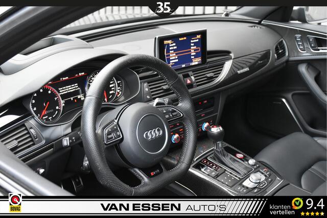 Audi RS6 A6 Avant 4.0 TFSI Quattro Performance Pro Line Plus Pano Massage Stoelventilatie B&O Matrix-Led Goed Onderhouden!