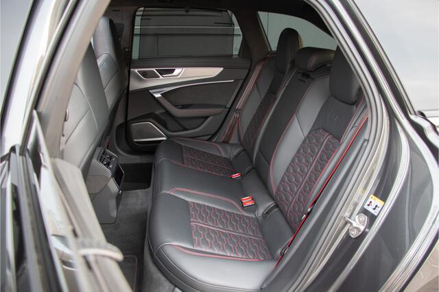 Audi RS6 Avant V8 600PK | Keramische | ACC | 360 Cam | Head up | B&O + | Stoelventilatie | Lane & Side Assist | Dynamic+ 305km/h| Laser | Achterasbesturing | Laser | Memory | Garagedeuropener | Apple & Android Carplay | Sportuitlaat | Ambiance | Carbon | N.P ¤266.