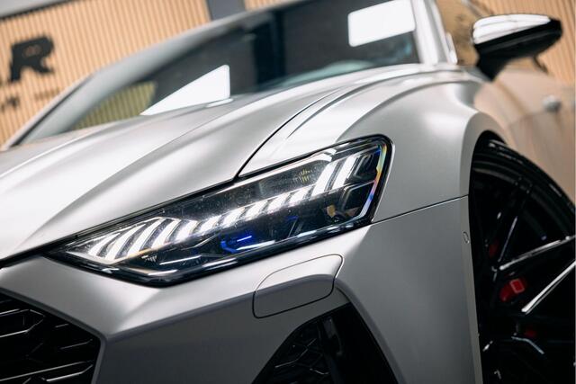 Audi RS6 Avant RS 6 TFSI quattro | Beton grijs matte | 23 inch Vossen HF7 | Keramisch | Pano |