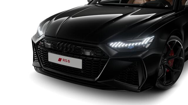 Audi RS6 A6 Avant TFSI quattro performance | 630 PK | Bang & Olufsen Advance 3D | Panoramadak | Led Laser koplampen | 22" LM velgen | Nachtzicht | RS sportuitlaat | Trekhaak wegklapbaar | 280 km/h | Luxe lederen bekleding |