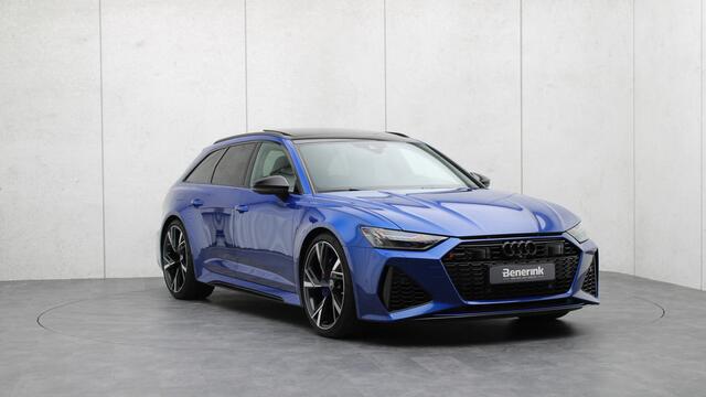 Audi RS6 Avant 4.0 TFSI quattro | RS Dynamic plus | B&O | Keramisch | Stoelventilatie | Head-up | Panoramadak | Trekhaak | Soft-Close
