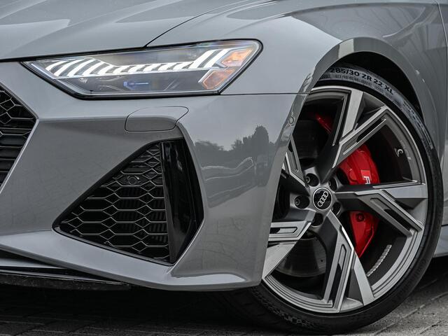 Audi RS6 A6 Avant TFSI quattro | Panoramadak | Achterasbesturing | 360 Camera | HUD | B&O | Carbon Inleg | Sportdifferentieel | Stoelverwarming + Ventilatie | Luchtvering | Soft Close | Stuurverwarming |