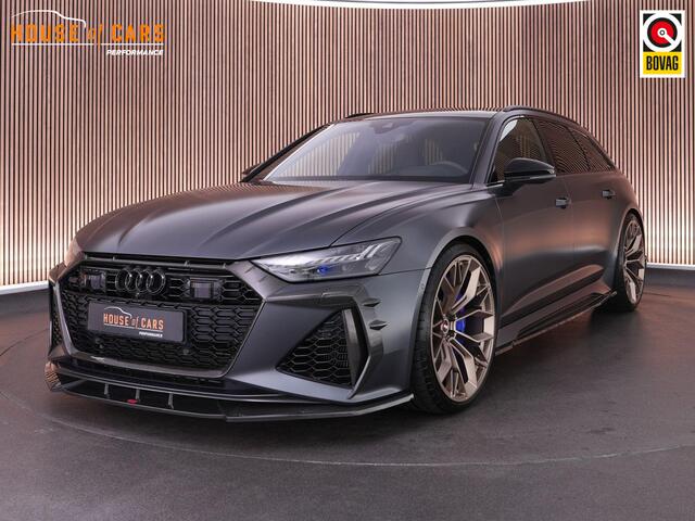 Audi RS6 A6 Avant TFSI quattro |Urban bodykit|Eventuri intakes|custom uitlaat|Daytona Grey mat pearl|23" custom|neon LED-kit|B&O advance|panoramadak|keramisch|dynamic ride control|