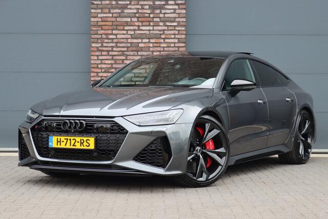 Audi RS7 A7 Sportback 4.0 TFSI Quattro Aut8 | Vierwielbesturing | Keramisch | Adaptive Cruise Control | HUD | Bang&Olufsen | Stoelventilatie | Nappa Leder | Assistentiepakket City/Tour | Matrix-LED | Soft-Close |
