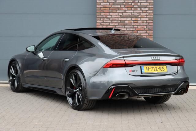 Audi RS7 A7 Sportback 4.0 TFSI Quattro Aut8 | Vierwielbesturing | Keramisch | Adaptive Cruise Control | HUD | Bang&Olufsen | Stoelventilatie | Nappa Leder | Assistentiepakket City/Tour | Matrix-LED | Soft-Close |