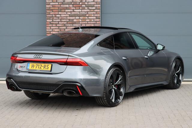 Audi RS7 A7 Sportback 4.0 TFSI Quattro Aut8 | Vierwielbesturing | Keramisch | Adaptive Cruise Control | HUD | Bang&Olufsen | Stoelventilatie | Nappa Leder | Assistentiepakket City/Tour | Matrix-LED | Soft-Close |