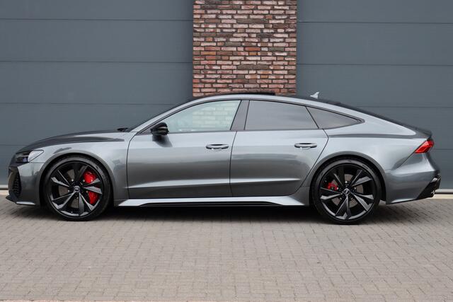 Audi RS7 A7 Sportback 4.0 TFSI Quattro Aut8 | Vierwielbesturing | Keramisch | Adaptive Cruise Control | HUD | Bang&Olufsen | Stoelventilatie | Nappa Leder | Assistentiepakket City/Tour | Matrix-LED | Soft-Close |