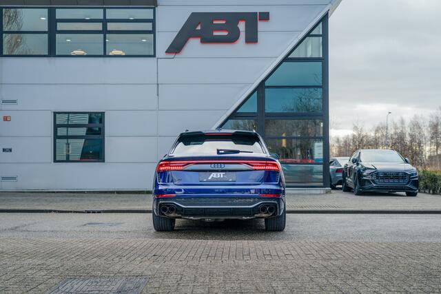 Audi RSQ8 ABT RSQ8-S 700 ABT Carbon fenders | ABT HR23 Glossy Black | Dynamic plus | carbon exterieur | Designo Mystic blauw (Audi Exclusive) | Keramische remmen | Panorama dak | alcantara hemel | RS design pakket ro Assistentie pakket plus | Uitgebreid leder pakke