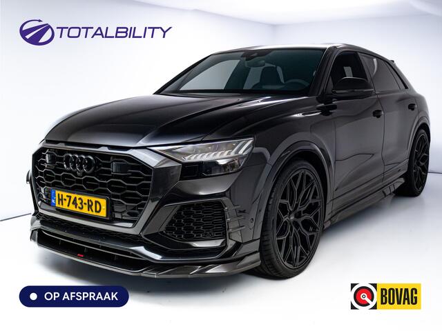 Audi RSQ8 RSQ8 4.0 V8 Urban Dynamic 800 PK / 1000 Nm Quattro | Keramisch | 24" Vossen | Akrapovic Titanium compleet | Panoramadak, Standkachel, Softclose, Stoelverw. & Ventilatie, Elec. trekhaak, B&O, 4 WST