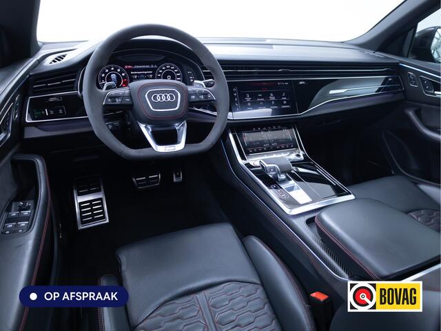 Audi RSQ8 RSQ8 4.0 V8 Urban Dynamic 800 PK / 1000 Nm Quattro | Keramisch | 24" Vossen | Akrapovic Titanium compleet | Panoramadak, Standkachel, Softclose, Stoelverw. & Ventilatie, Elec. trekhaak, B&O, 4 WST