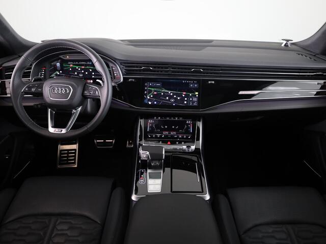 Audi RSQ8 4.0 TFSI quattro Performance 640pk | Panoramadak | B&O Advanced | Keramisch | Vierwiel besturing | HD Matrix Laser | Head up Display | | Stoelverwarming/koeling + massage | Trekhaak wegklapbaar |