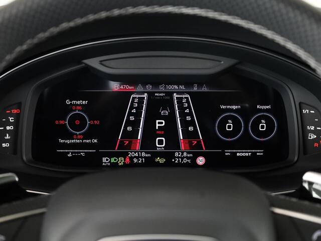 Audi RSQ8 4.0 TFSI quattro Performance 640pk | Panoramadak | B&O Advanced | Keramisch | Vierwiel besturing | HD Matrix Laser | Head up Display | | Stoelverwarming/koeling + massage | Trekhaak wegklapbaar |