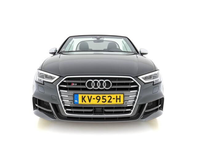 Audi S3 Cabriolet 2.0 TFSI Quattro Pro-Line-Plus Aut *NAPPA-VOLLEDER | NAVI-FULLMAP | B&O-AUDIO | VIRTUAL-COCKPIT | KEYLESS | BLIND-SPOT | FULL-LED | DAB | AIR-SCARF | ADAPTIVE-CRUISE | SPORT-SEATS | 18"ALU*