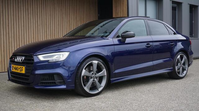 Audi S3 Limousine 2.0 TFSI 310pk Quattro *Facelift* Pano.Dak B&O *Navarrablauw Metallic* 19inch Audi Sport *Unieke S3* Dealer o.h.