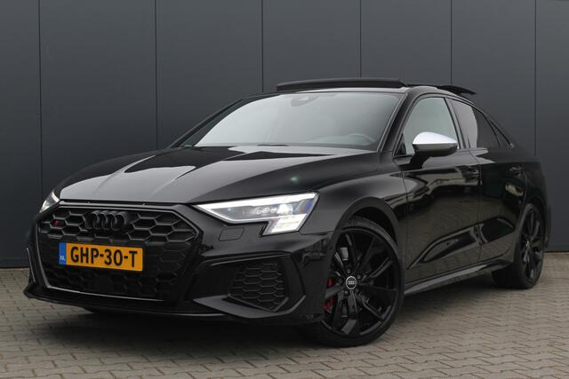 Audi S3 Limousine 2.0 TFSI quattro S3 Edition One | Incl. 12 maanden garantie | Schuif/kantel dak | Stoelverwarming | Stoel met geheugen | Apple carplay/Android auto | Dodehoek detectie | Climate control | Bluetooth | Airco | Elektrisch verstelbare stoelen | Adap
