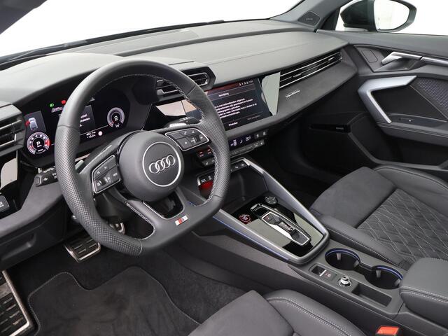 Audi S3 SPORTBACK 2.0 TSFI S3 quattro | 333 PK | Automaat | Panoramadak | S Line interieur | Adaptief sportonderstel | Audi virtual cockpit | 19 inch velgen | Head up display |
