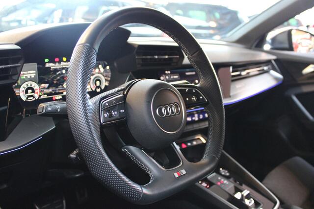 Audi S3 SPORTBACK 2.0 TFSI S3 QUATTRO 310PK S-TRONIC S3-SPORT CAMERA/LEDER/CARPLAY FABRIEKS GARANTIE