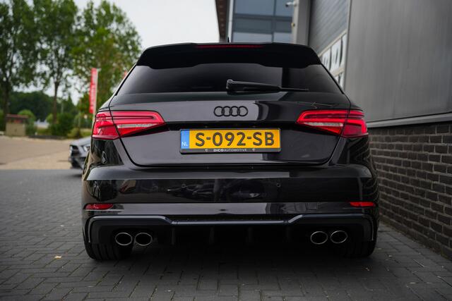 Audi S3 SPORTBACK 2.0 TFSI 370 pk ABT S3 Quattro Pro Line Plus S-Line / Pano-Dak/ Matrix-Led/ Magnetic-Ride/ B&O-Sound/ Leder/ Sport-Stoelen/ Stoel.Verw/ Camera/ 19'' LMV