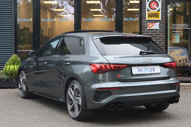 Audi S3 SPORTBACK 2.0 TFSI quattro Edition One Pano/Matrix LED/B&O/Keyless/Camera/Headup/Elek. stoelen+mem/Elek. klep/19"
