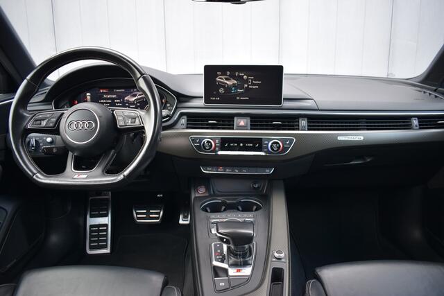 Audi S4 Avant 3.0 TFSI Quattro Automaat Pro Line Plus Matrix LED | B&O | Panoramadak | Virtual | Schaalstoelen | Zwart leder | Carplay | 360°Camera