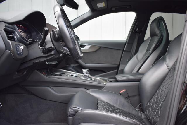 Audi S4 Avant 3.0 TFSI Quattro Automaat Pro Line Plus Matrix LED | B&O | Panoramadak | Virtual | Schaalstoelen | Zwart leder | Carplay | 360°Camera